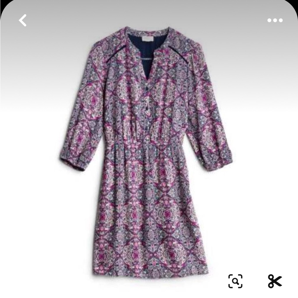 Market & Spruce Rosemarie Lattice Detail Dress (Stitch Fix)